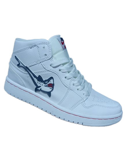 Tenis NIKE TIBURON OSKI Blanco Unisex Triple A Luegopago